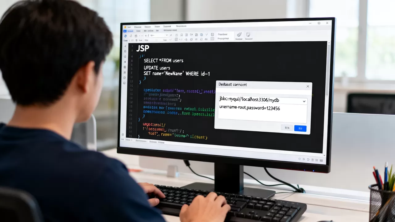 JSP怎么修改数据库表格数据？，数据库参数怎么修改？