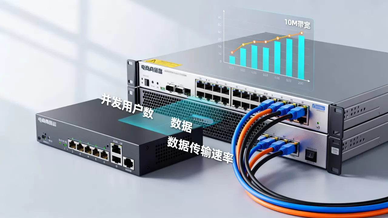 电商服务器带宽10m能带多少人?,够用吗? 电商服务器带宽10m能带多少人?,够用吗?