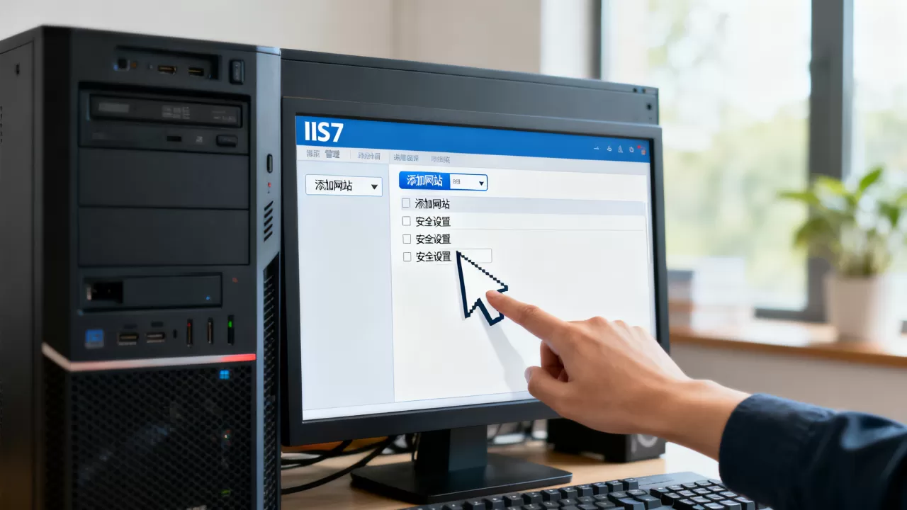 iis7如何添加多个网站和防护？，iis7安全设置怎么做？