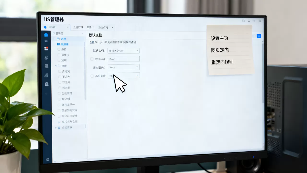 IIS网站如何设置主页?,网页定向怎么做 IIS网站如何设置主页?,网页定向怎么做