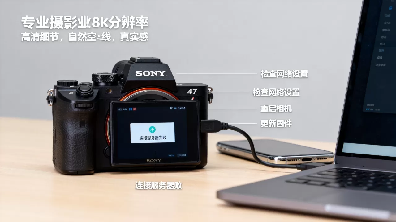 索尼a7连接不上服务器是什么原因，怎么解决