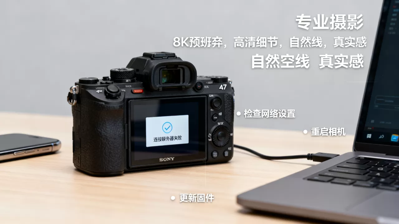 索尼a7连接不上服务器是什么原因，怎么解决