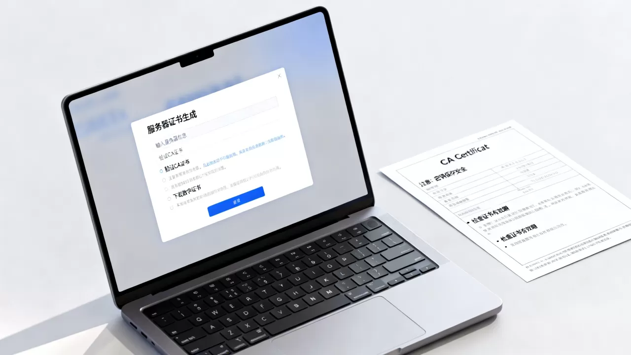 服务器证书如何生成，具体步骤和注意事项有哪些？