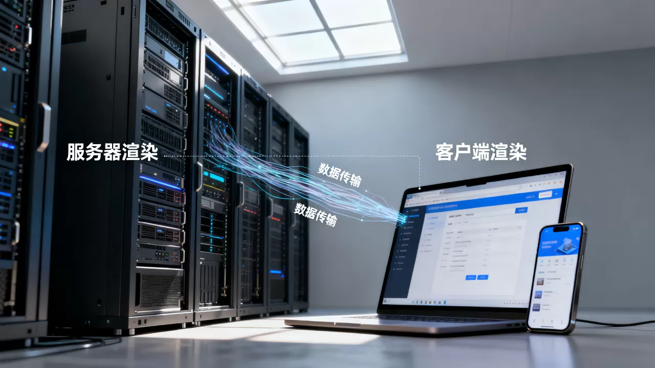 服务器渲染和客户端渲染有什么区别?,如何选择 服务器渲染和客户端渲染有什么区别?,如何选择