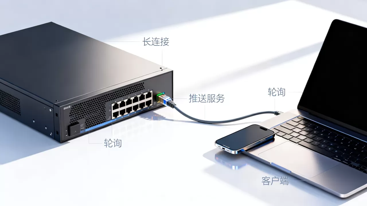 服务器怎么主动给客户端发消息,有哪些实现方式？