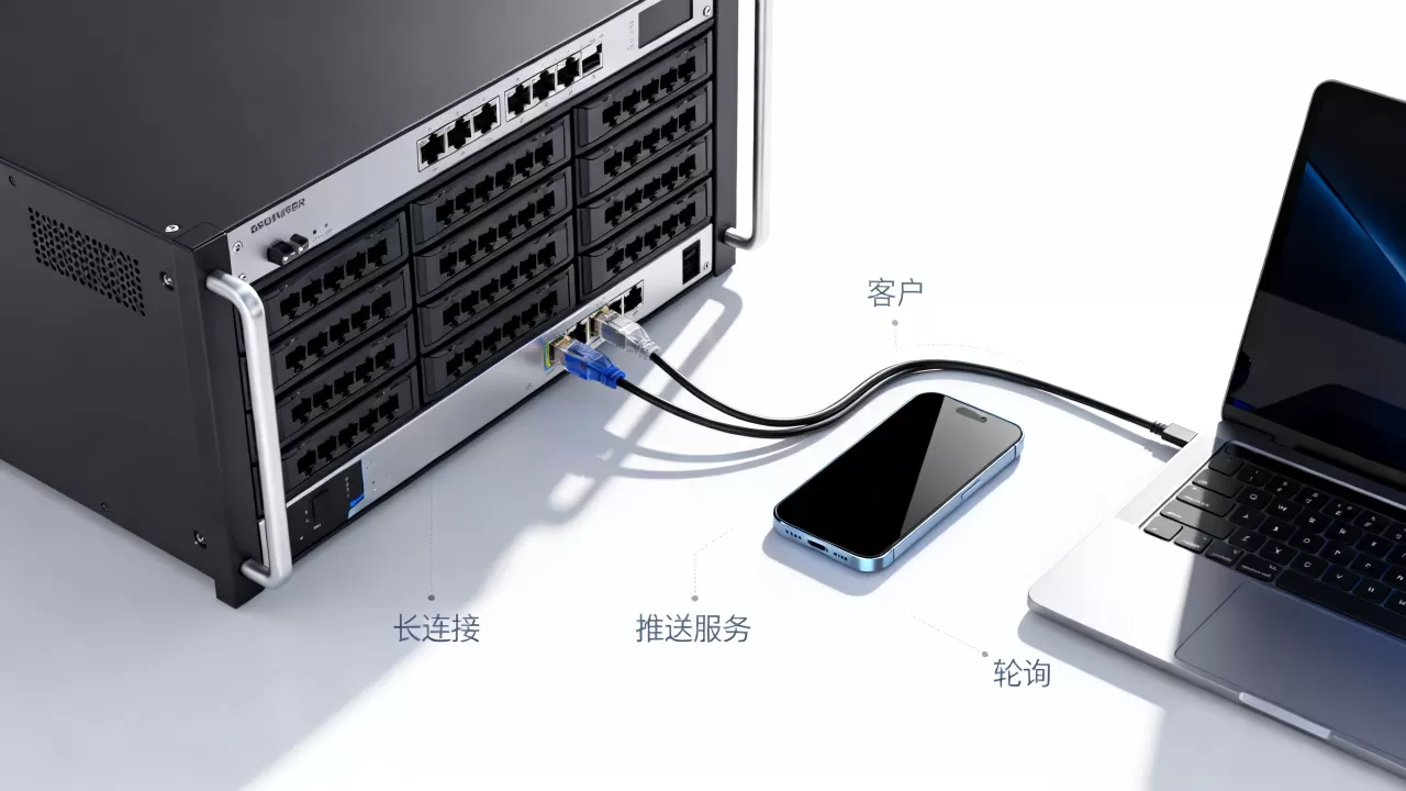 服务器怎么主动给客户端发消息,有哪些实现方式？