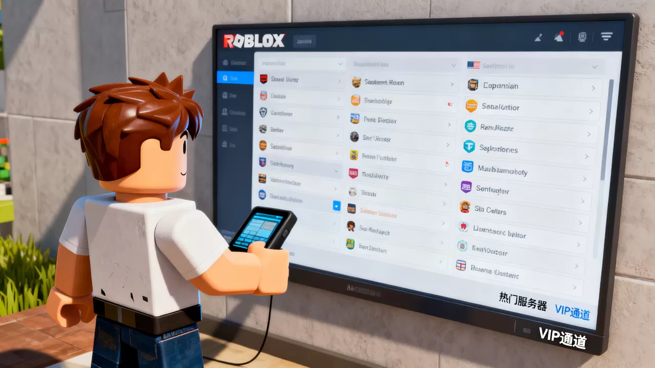 Roblox富豪一般都在哪些服务器？,怎么进？