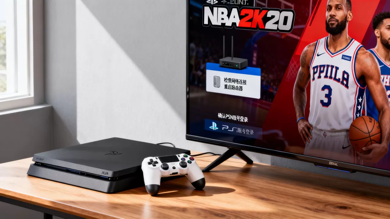 PS4版NBA2K20怎么连服务器，连接失败怎么办？