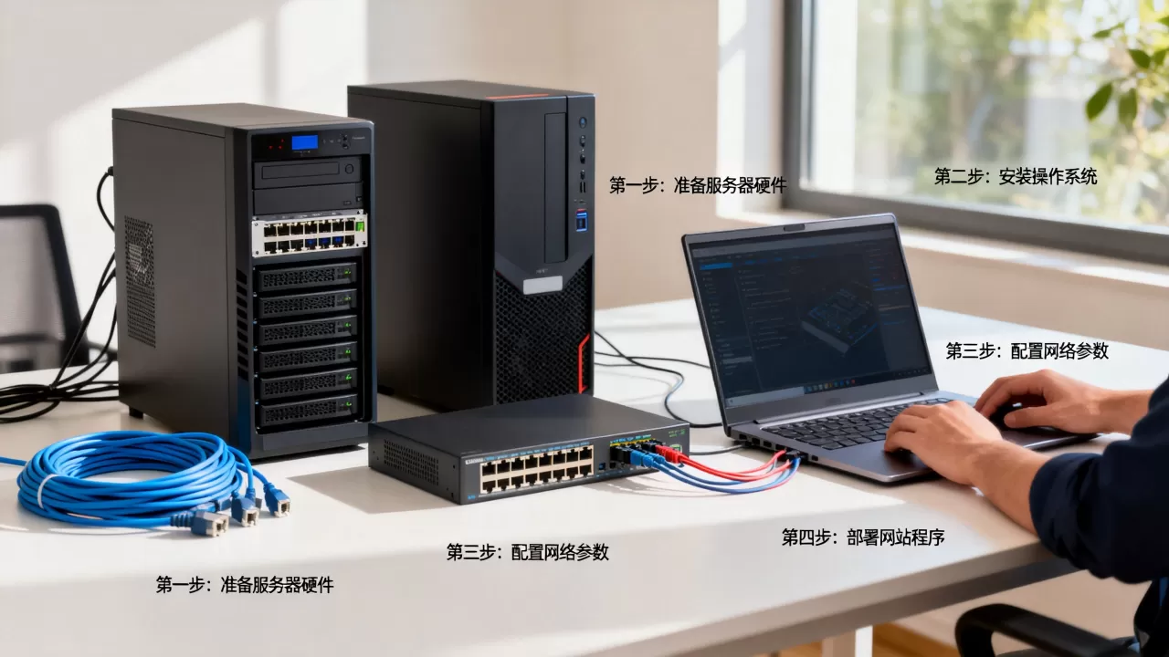 服务器网站架设的详细步骤有哪些？，怎么搭建
