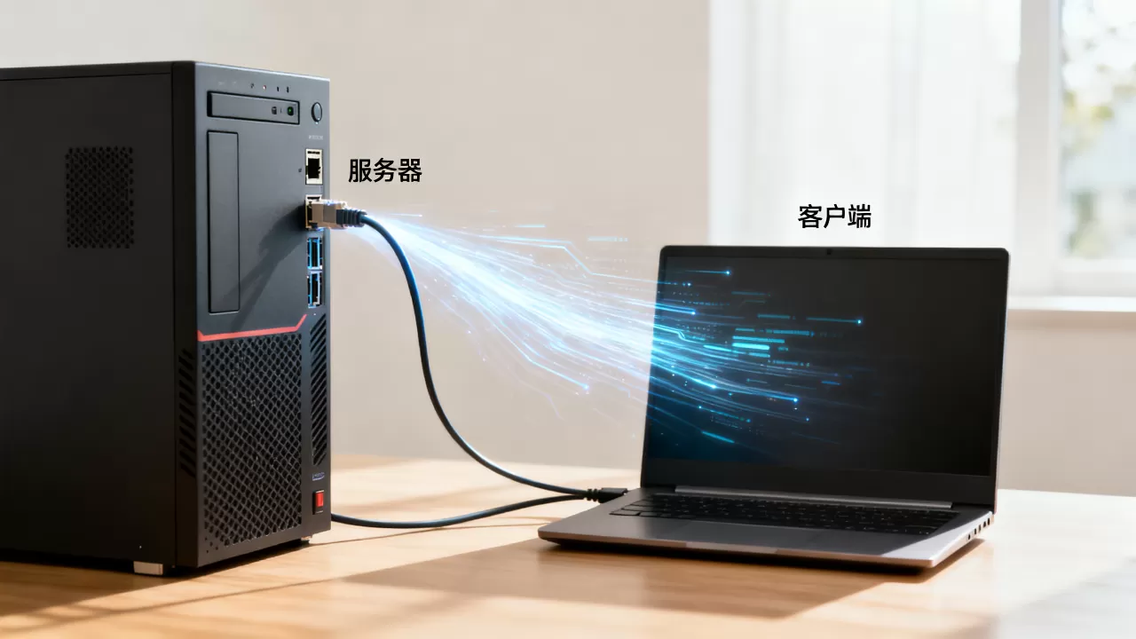 服务器与客户端之间到底有什么联系，它们之间的通信原理是什么？