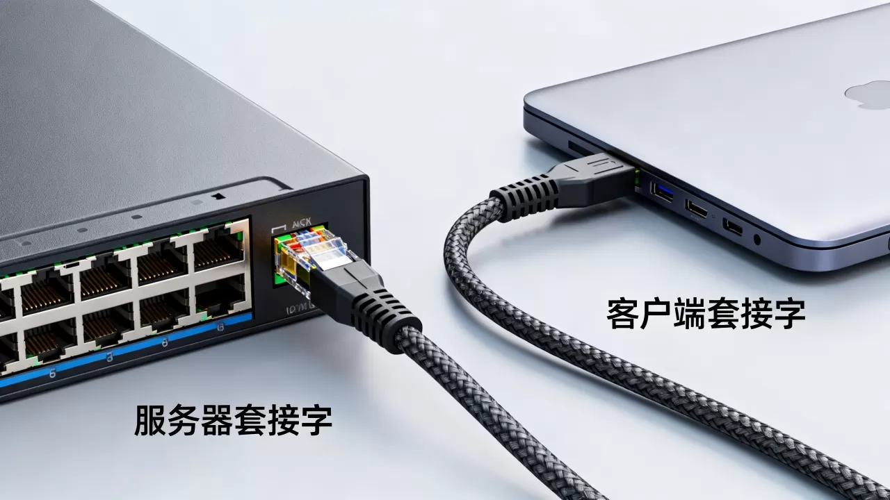 如何区分服务器和客户端的套接字,有什么区别? 如何区分服务器和客户端的套接字,有什么区别?