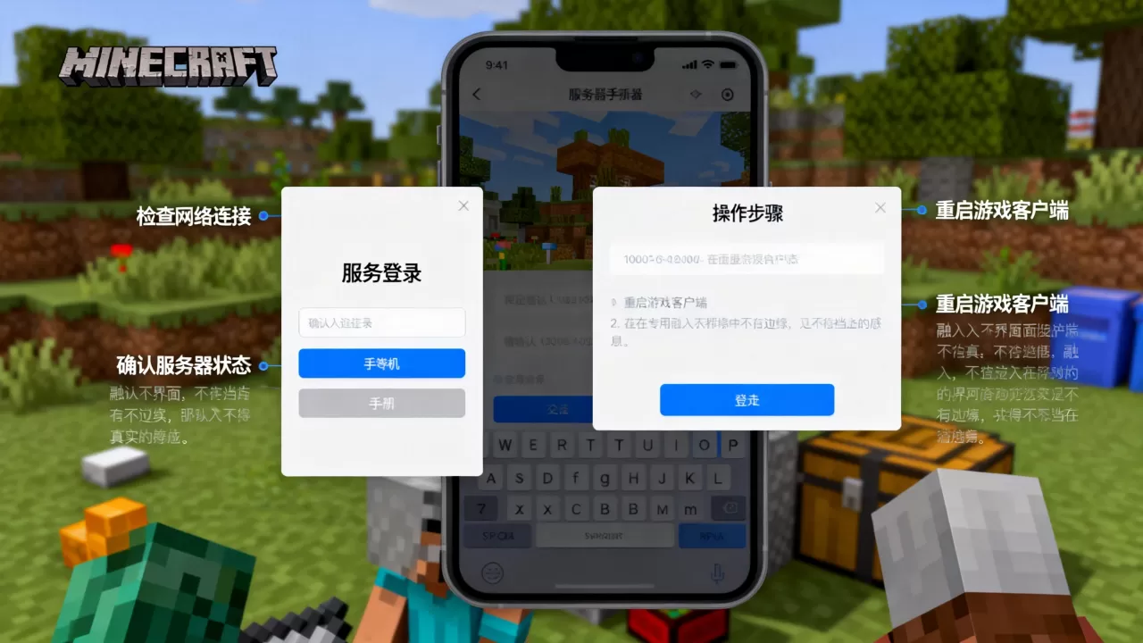 我的世界手机版2b2t服务器怎么才能进,进不去怎么办 我的世界手机版2b2t服务器怎么才能进,进不去怎么办