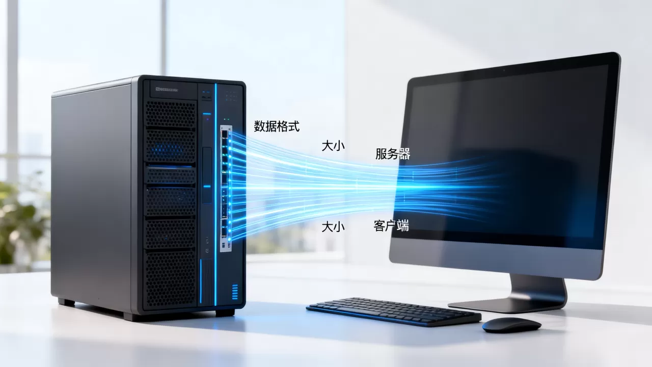 服务器到底发给客户端什么，数据格式和大小是多少？