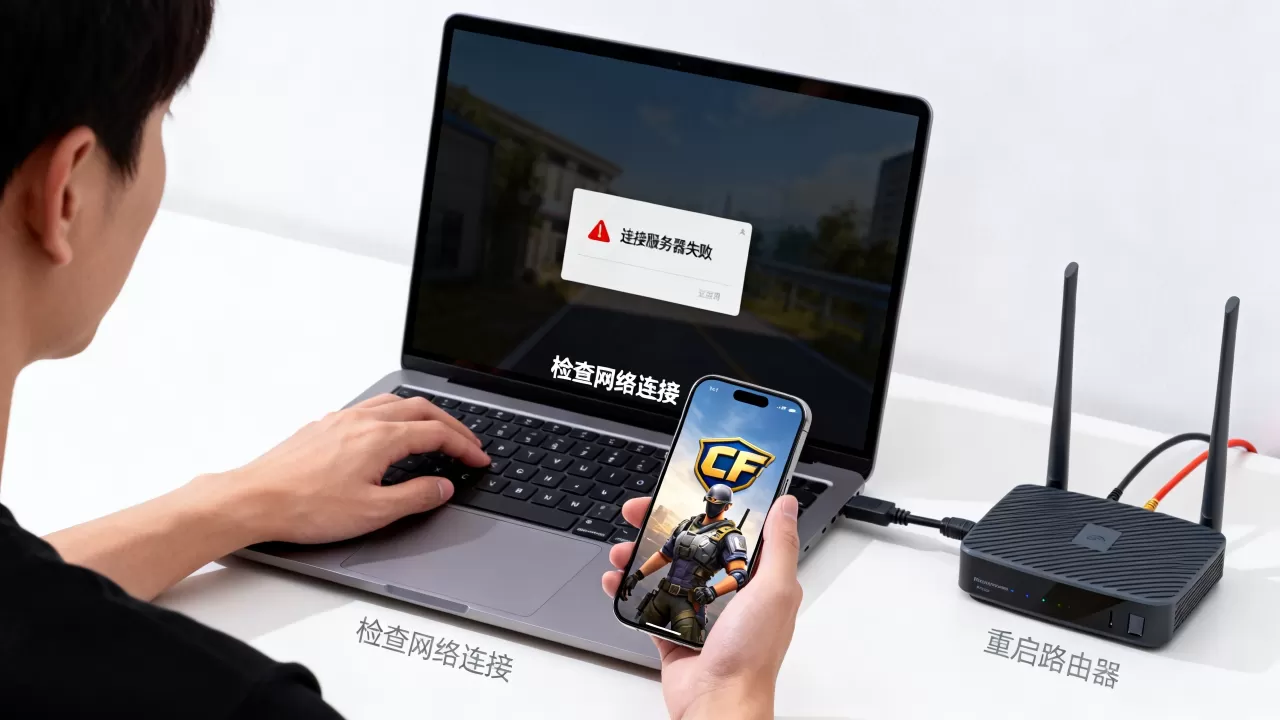 CF一上游戏就连接服务器失败,怎么回事?,怎么解决? CF一上游戏就连接服务器失败,怎么回事?,怎么解决?