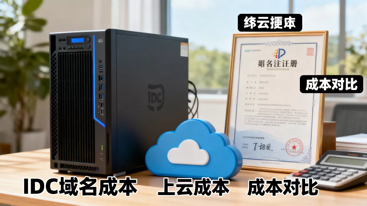 IDC域名进价成本与上云成本哪个更低?,哪个更划算? IDC域名进价成本与上云成本哪个更低?,哪个更划算?