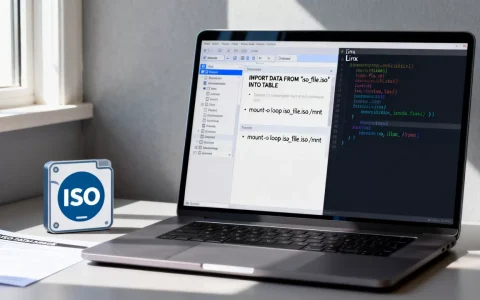 如何将ISO文件导入数据库？,Linux下怎么注册ISO文件？