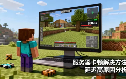 我的世界2b2t服务器卡顿怎么解决，为什么延迟高？