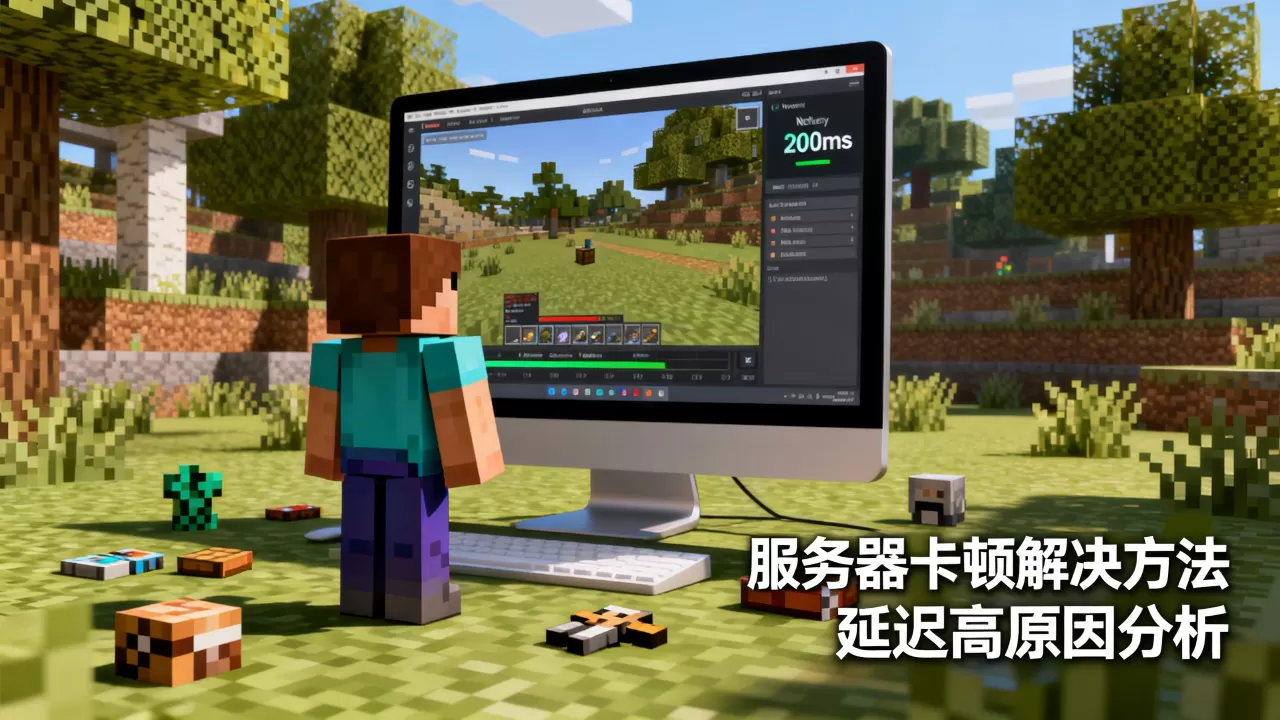 我的世界2b2t服务器卡顿怎么解决,为什么延迟高? 我的世界2b2t服务器卡顿怎么解决,为什么延迟高?