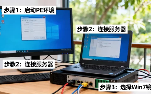 服务器如何PE网克Win7系统到客户端，怎么操作？