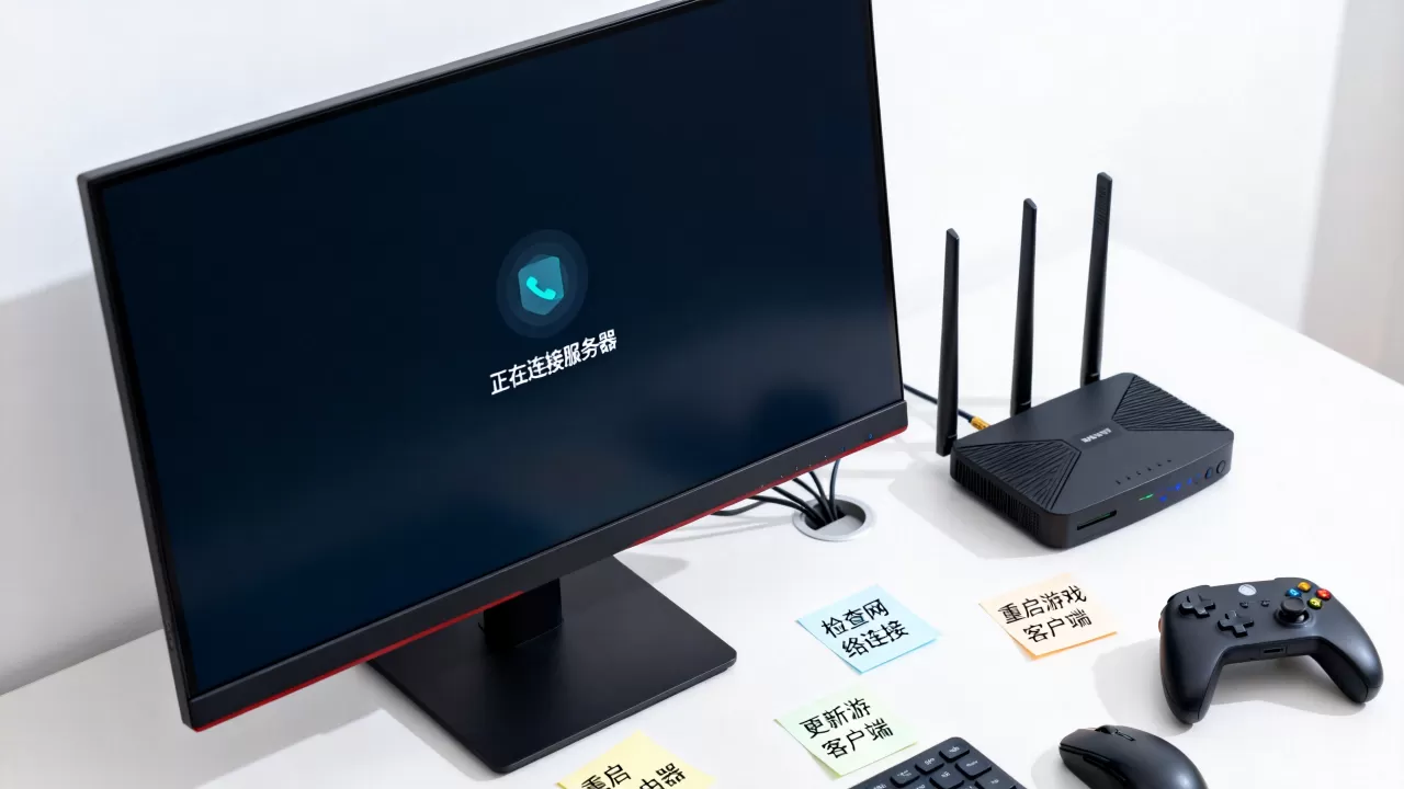 cf一直是正在连接服务器怎么办，怎么解决？
