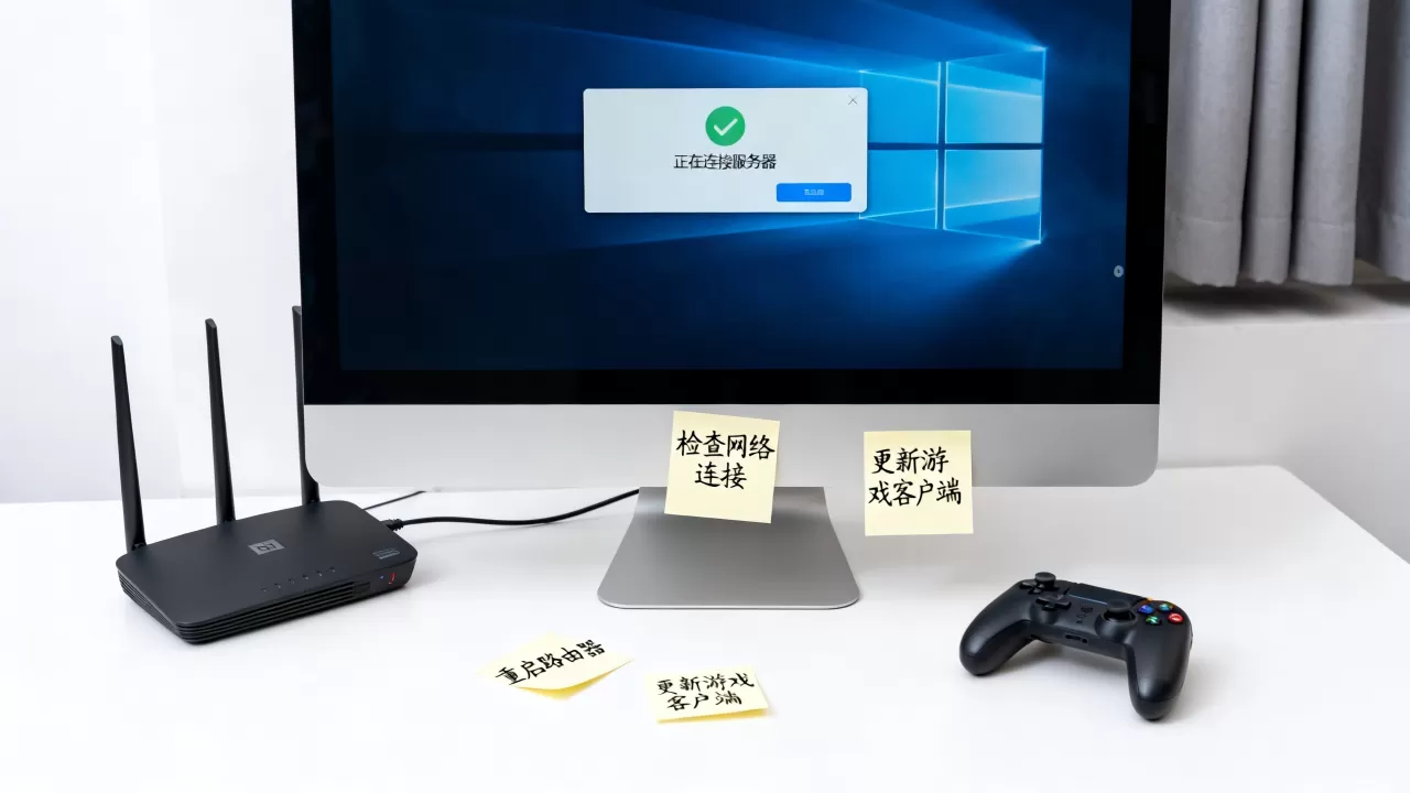 cf一直是正在连接服务器怎么办，怎么解决？