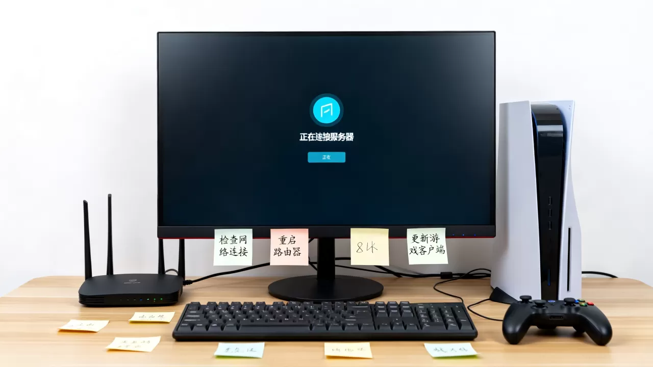cf一直是正在连接服务器怎么办，怎么解决？