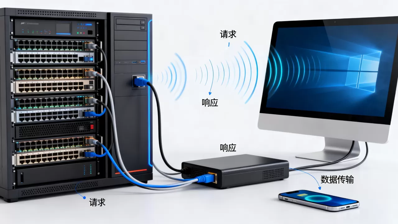 服务器端和客户端是如何通讯的,通讯原理是什么? 服务器端和客户端是如何通讯的,通讯原理是什么?
