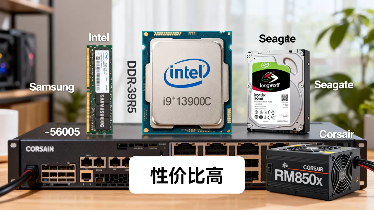 服务器的配件有哪些品牌,怎么选性价比高? 服务器的配件有哪些品牌,怎么选性价比高?