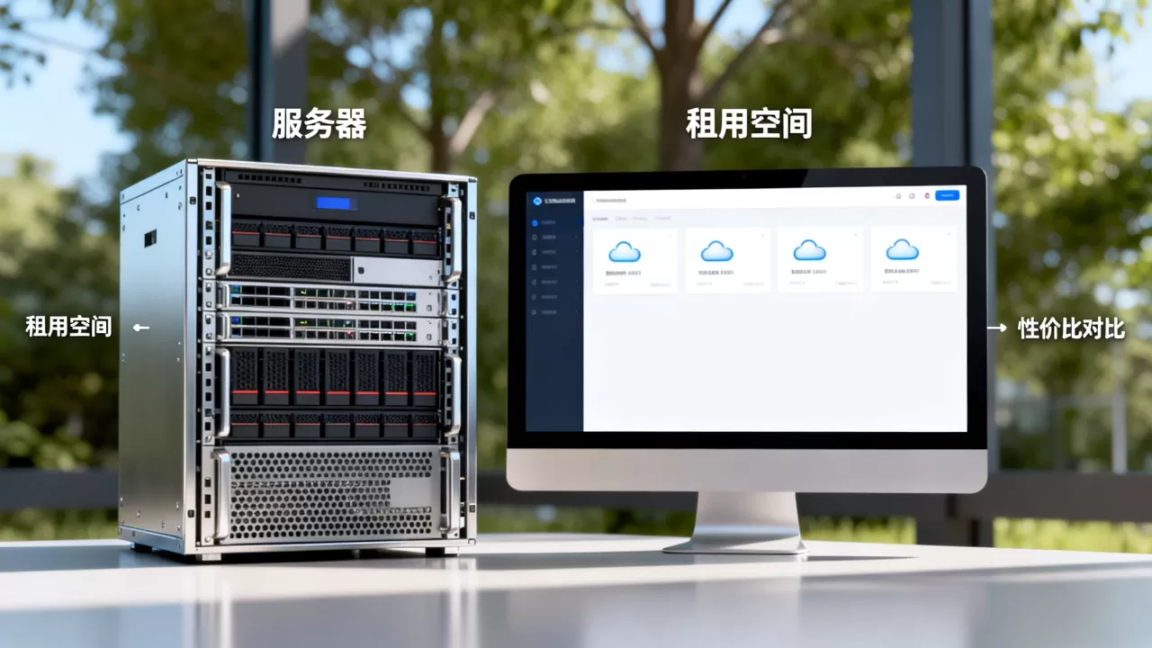 服务器和租用空间怎么选，哪个性价比高？