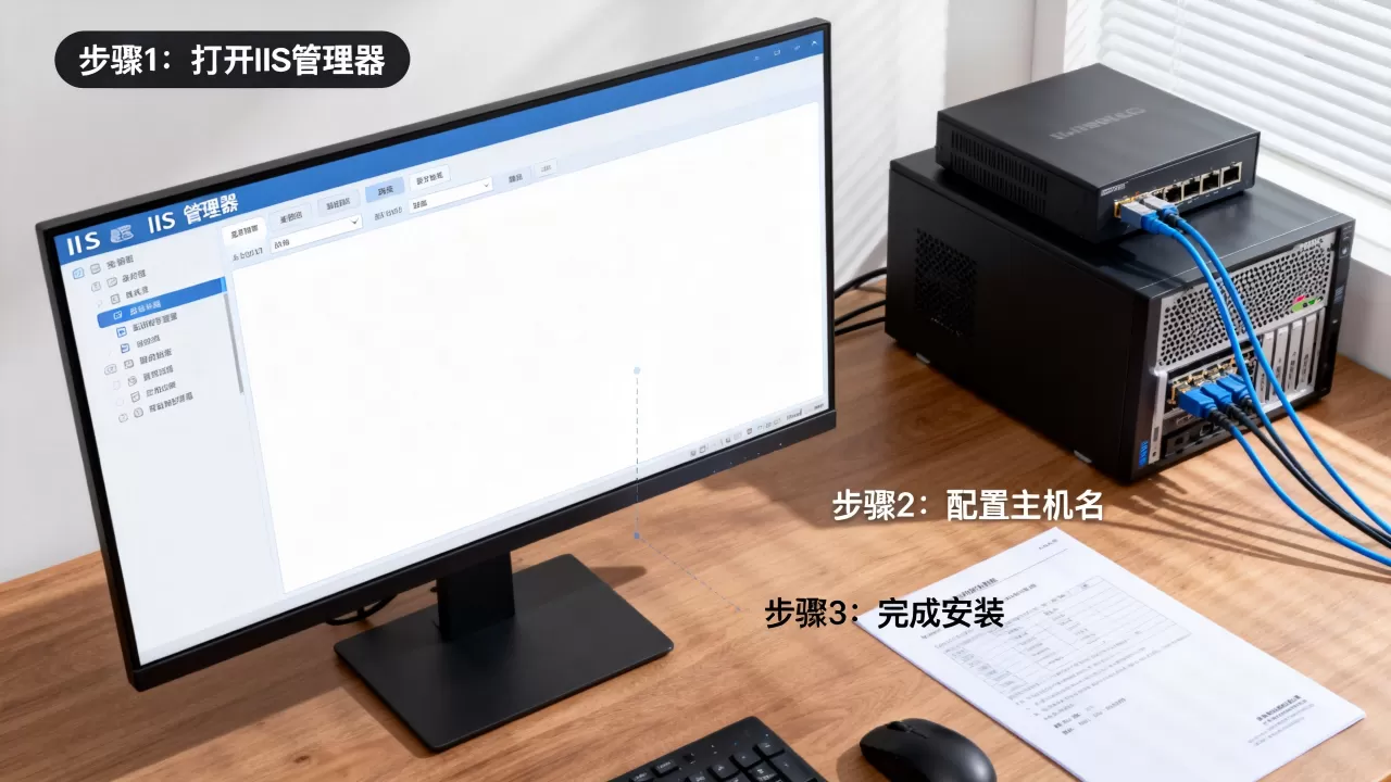 IIS主机名设置与安装步骤是什么?,怎么安装 IIS主机名设置与安装步骤是什么?,怎么安装
