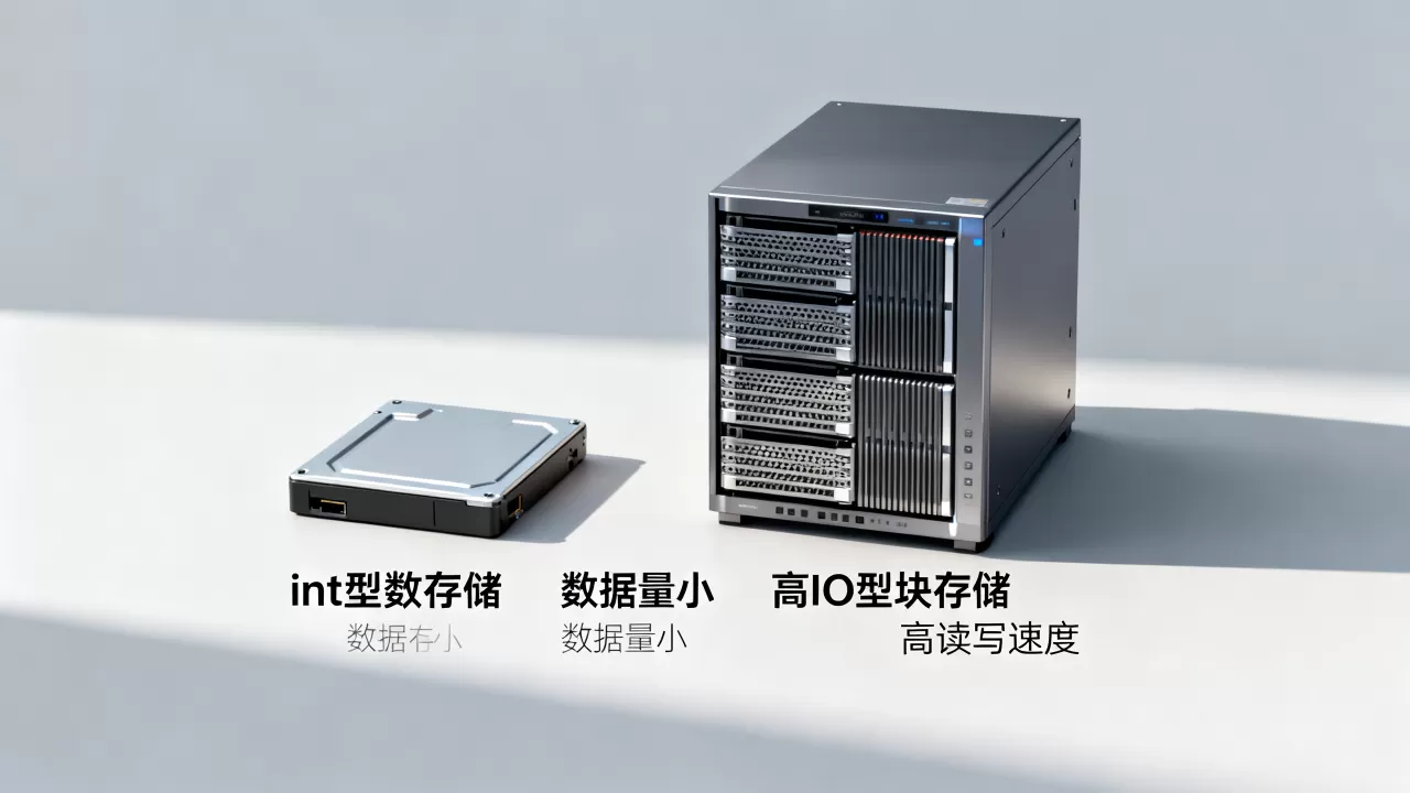 int型数得存储与高IO型块存储有何区别？，如何选择