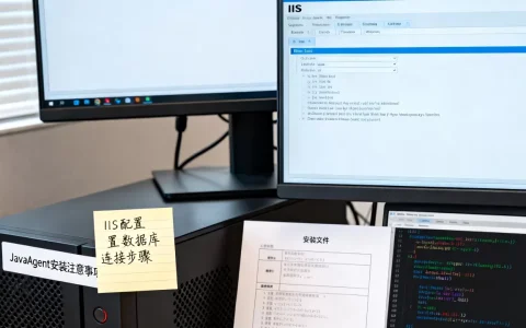 IIS配置网站如何连接数据库，JavaAgent安装注意什么