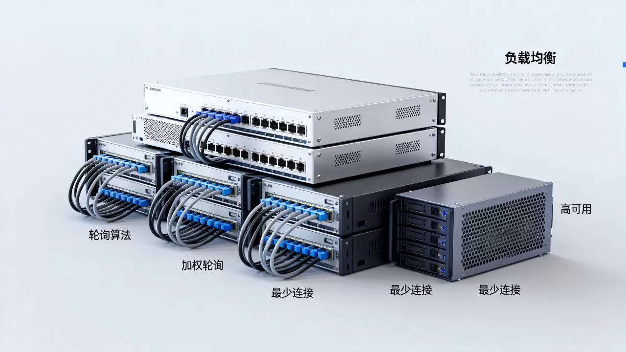 服务负载均衡如何实现高可用，常见算法有哪些？