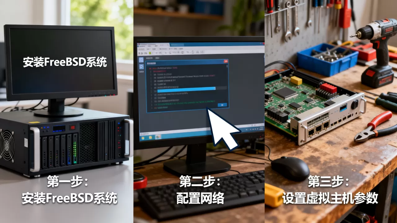 FreeBSD搭建虚拟主机怎么做?,步骤有哪些? FreeBSD搭建虚拟主机怎么做?,步骤有哪些?