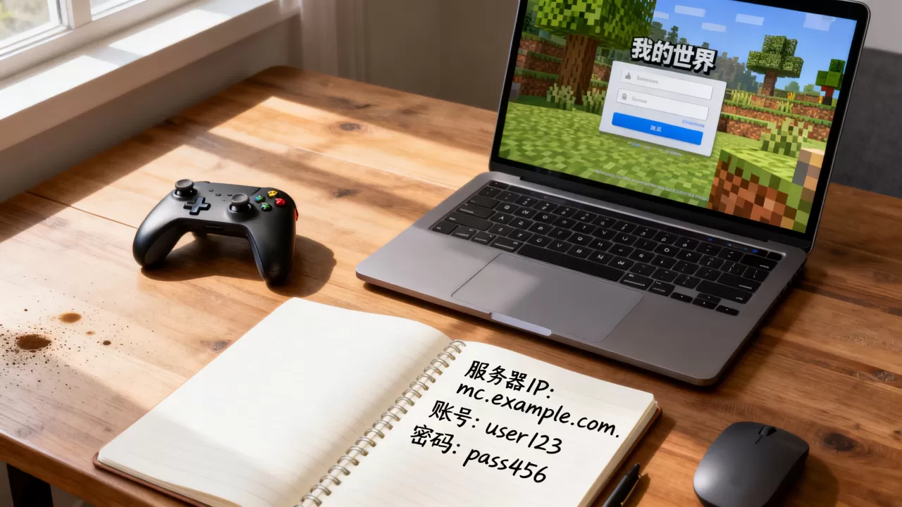我的世界服务器IP多个账号密码怎么查?,我的世界服务器IP登录教程 我的世界服务器IP多个账号密码怎么查?,我的世界服务器IP登录教程