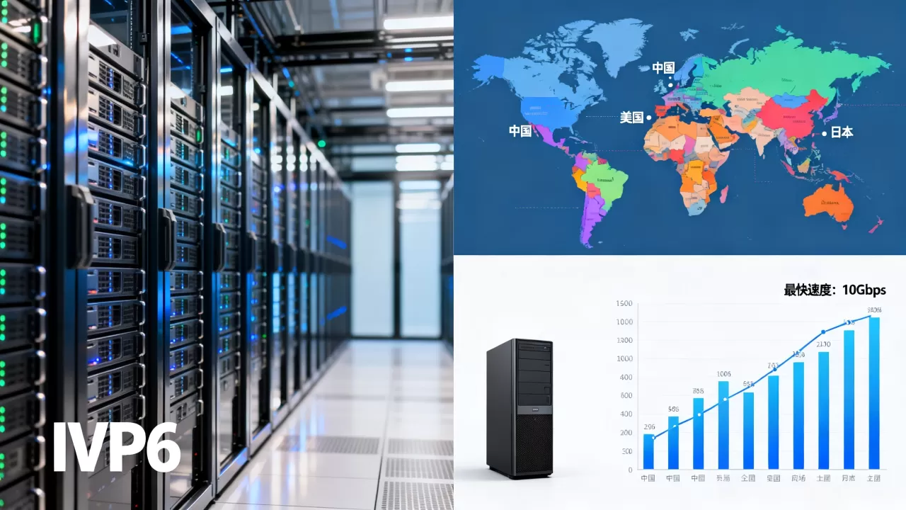 IPv6服务器都分布在哪些国家？，哪个国家速度最快？