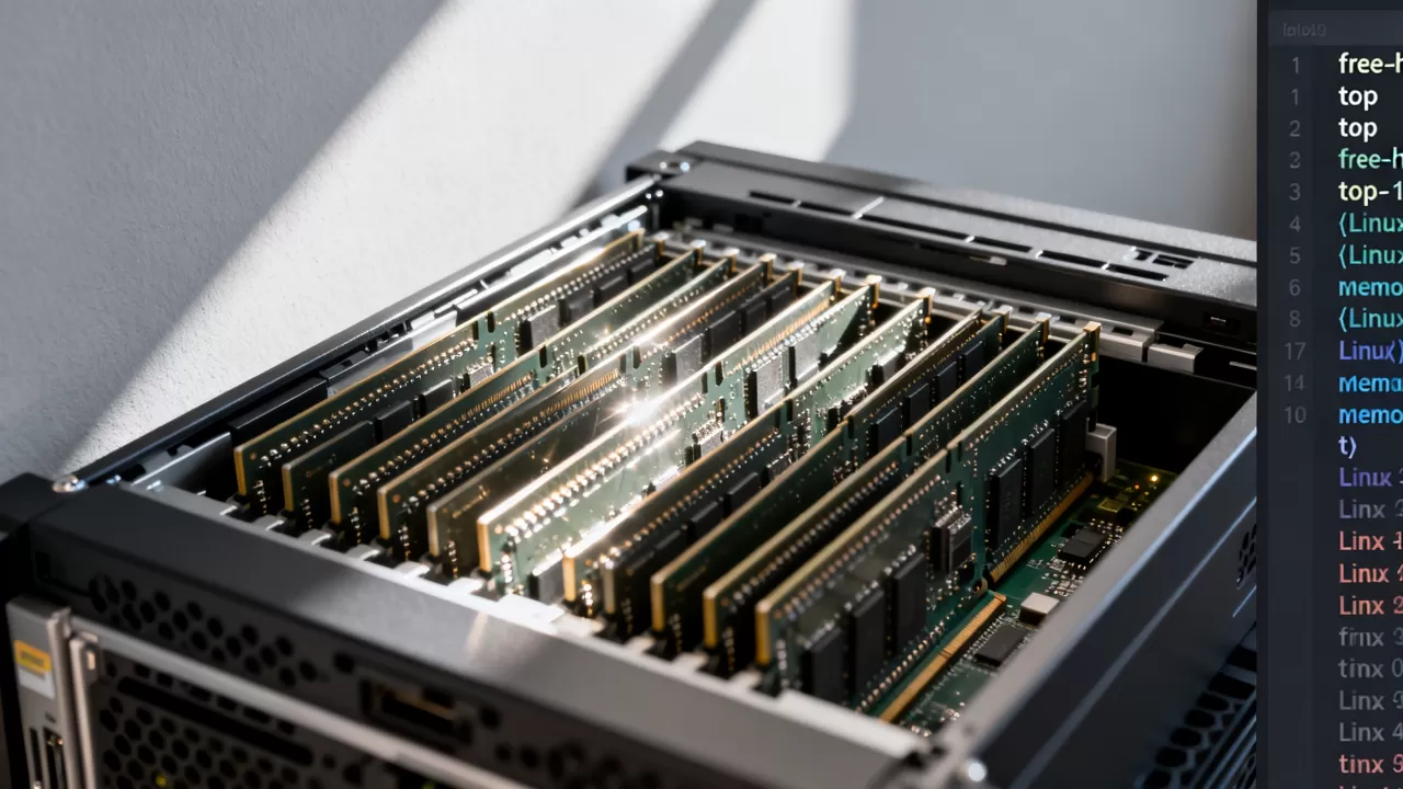 服务器内存如何查看？，linux怎么查看内存使用情况？