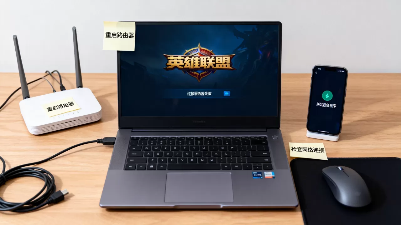电脑玩lol总连接不上服务器失败怎么回事,怎么解决 电脑玩lol总连接不上服务器失败怎么回事,怎么解决