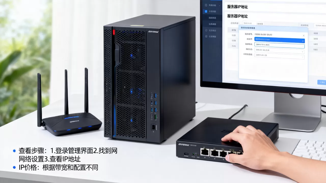 如何查看本服务器的IP地址？，服务器IP地址多少钱