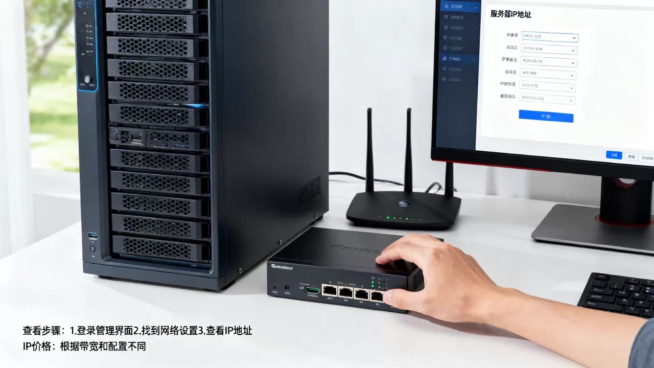 如何查看本服务器的IP地址？，服务器IP地址多少钱
