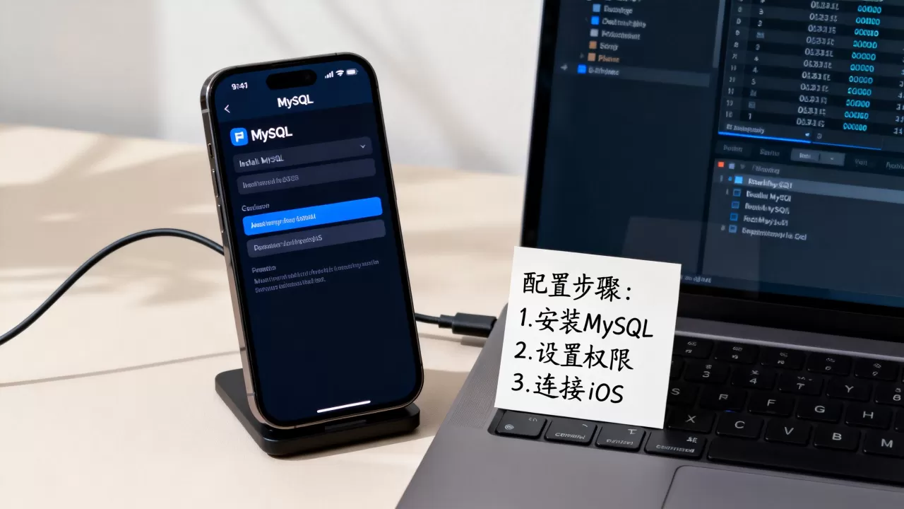 iOS数据库MySQL怎么用，如何配置？