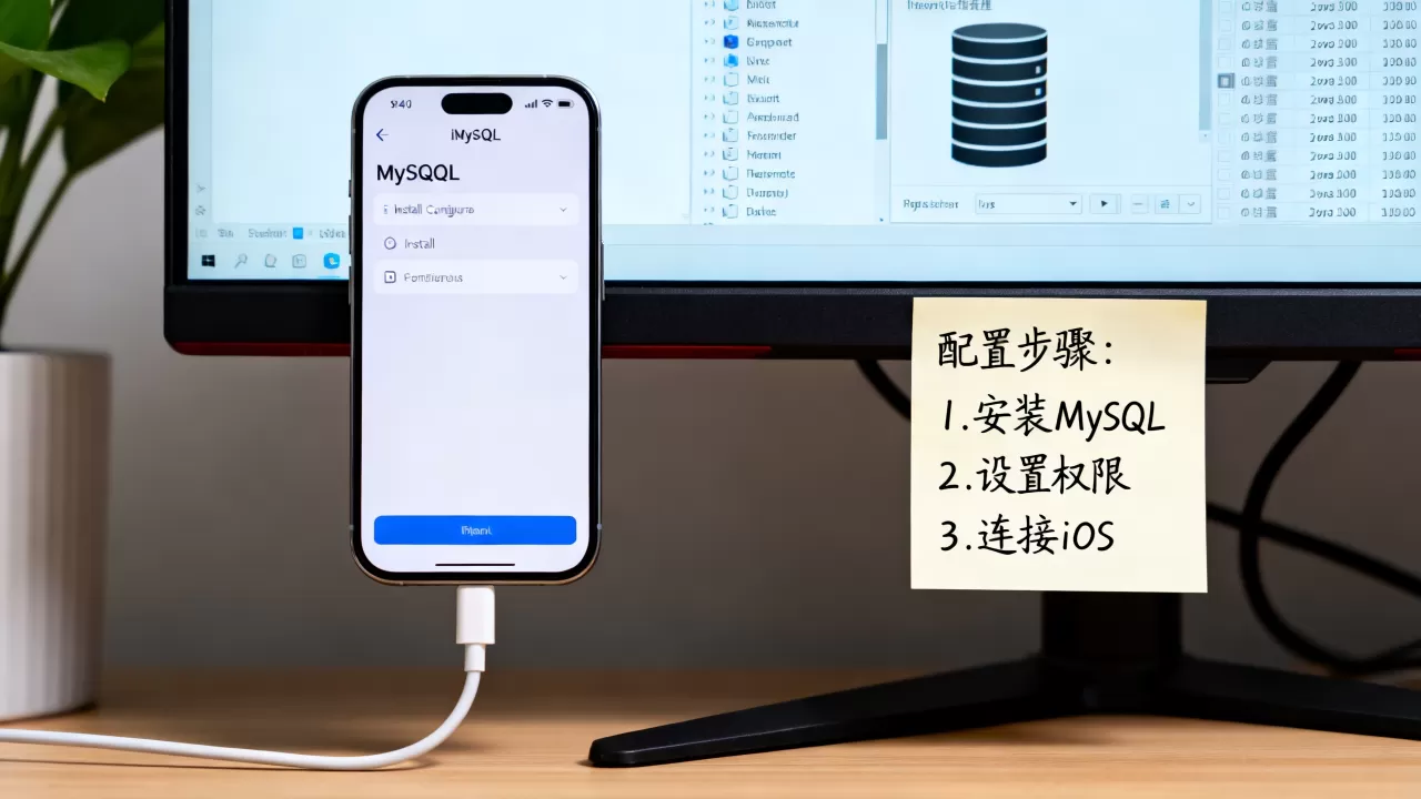 iOS数据库MySQL怎么用，如何配置？