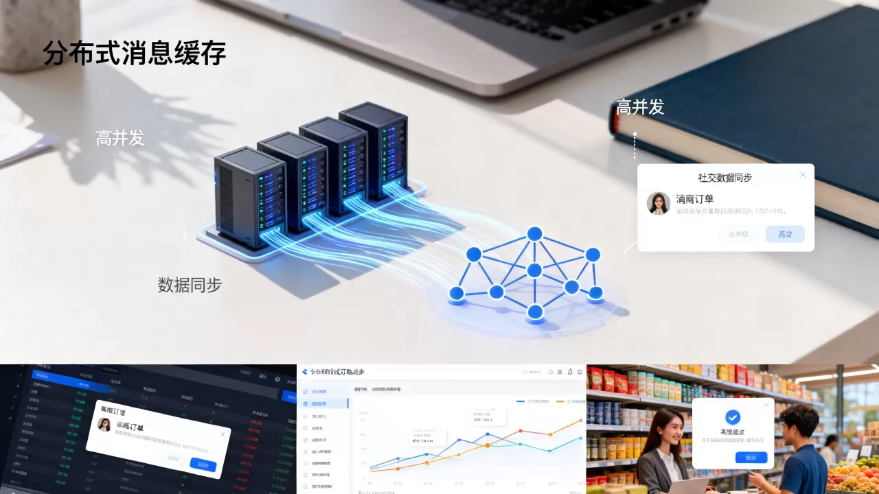 分布式消息缓存是什么，有哪些高并发应用场景？