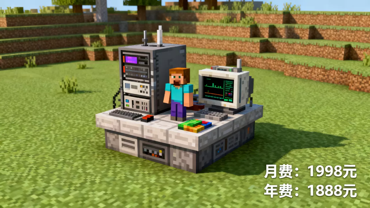 我的世界ice服务器一共多少钱？，怎么收费？