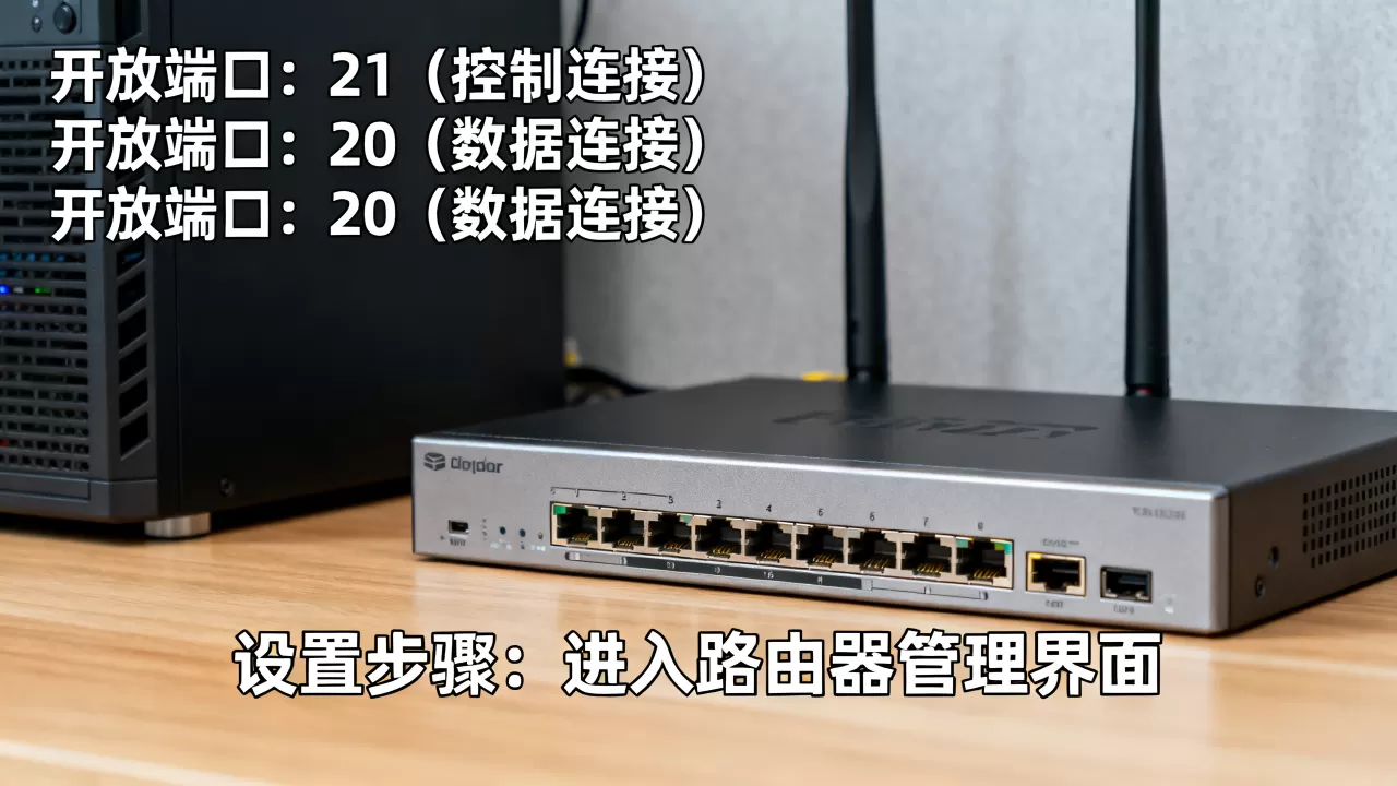 FTP服务器端口映射需要开放哪些端口？，怎么设置