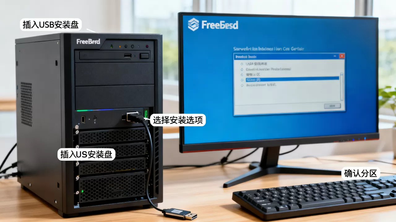 FreeBSD服务器版到底好不好用？，怎么安装？