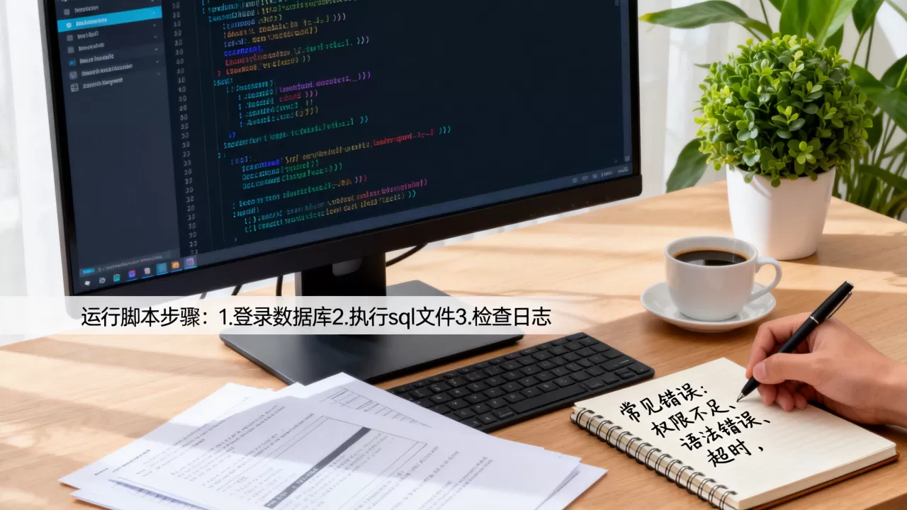 服务器mysql数据库如何运行脚本,常见错误有哪些? 服务器mysql数据库如何运行脚本,常见错误有哪些?