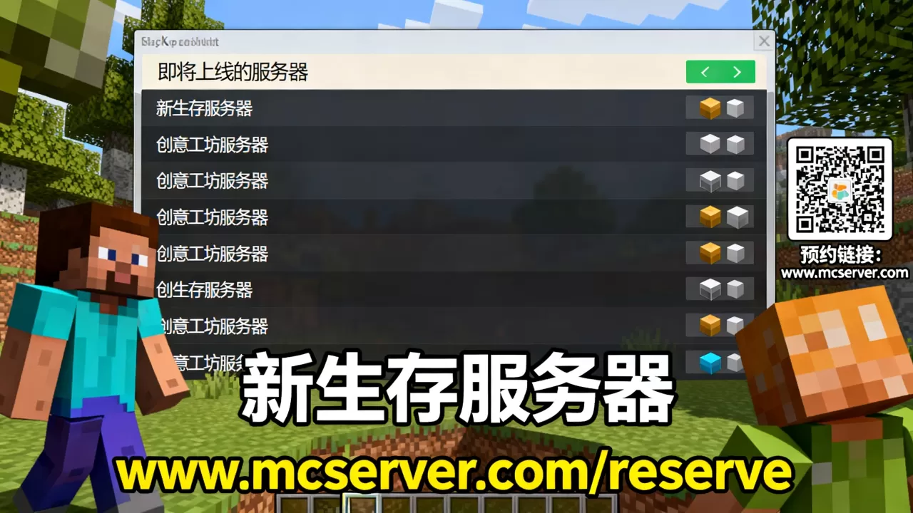 mc即将上线的服务器有哪些,在哪里可以预约? mc即将上线的服务器有哪些,在哪里可以预约?