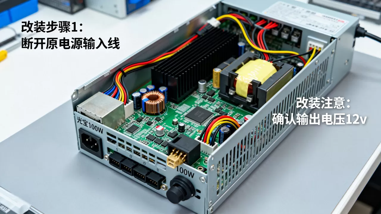 光宝1100w服务器电源如何改12v,需要注意什么 光宝1100w服务器电源如何改12v,需要注意什么