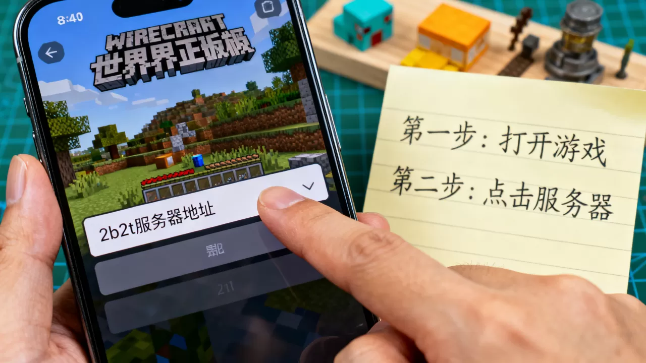 我的世界手机版怎么进2b2t服务器,有什么方法? 我的世界手机版怎么进2b2t服务器,有什么方法?